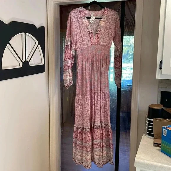 Billabong, Cosmos Maxi Dress, Sz Med, NWT